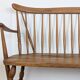 Bench, vintage bench in solid wood