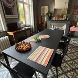 Black table Scandinavian model T12 HAY