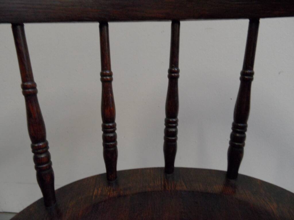 Antique swivel office chair