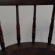 Chaise de bureau pivotante antique