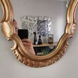 Gilded wood mirror 40x60cm