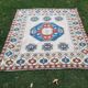 Vintage Turkish Oushak rug 190x205 cm