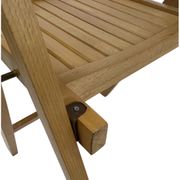 Set of four vintage wooden folding chair minimalism design 60s