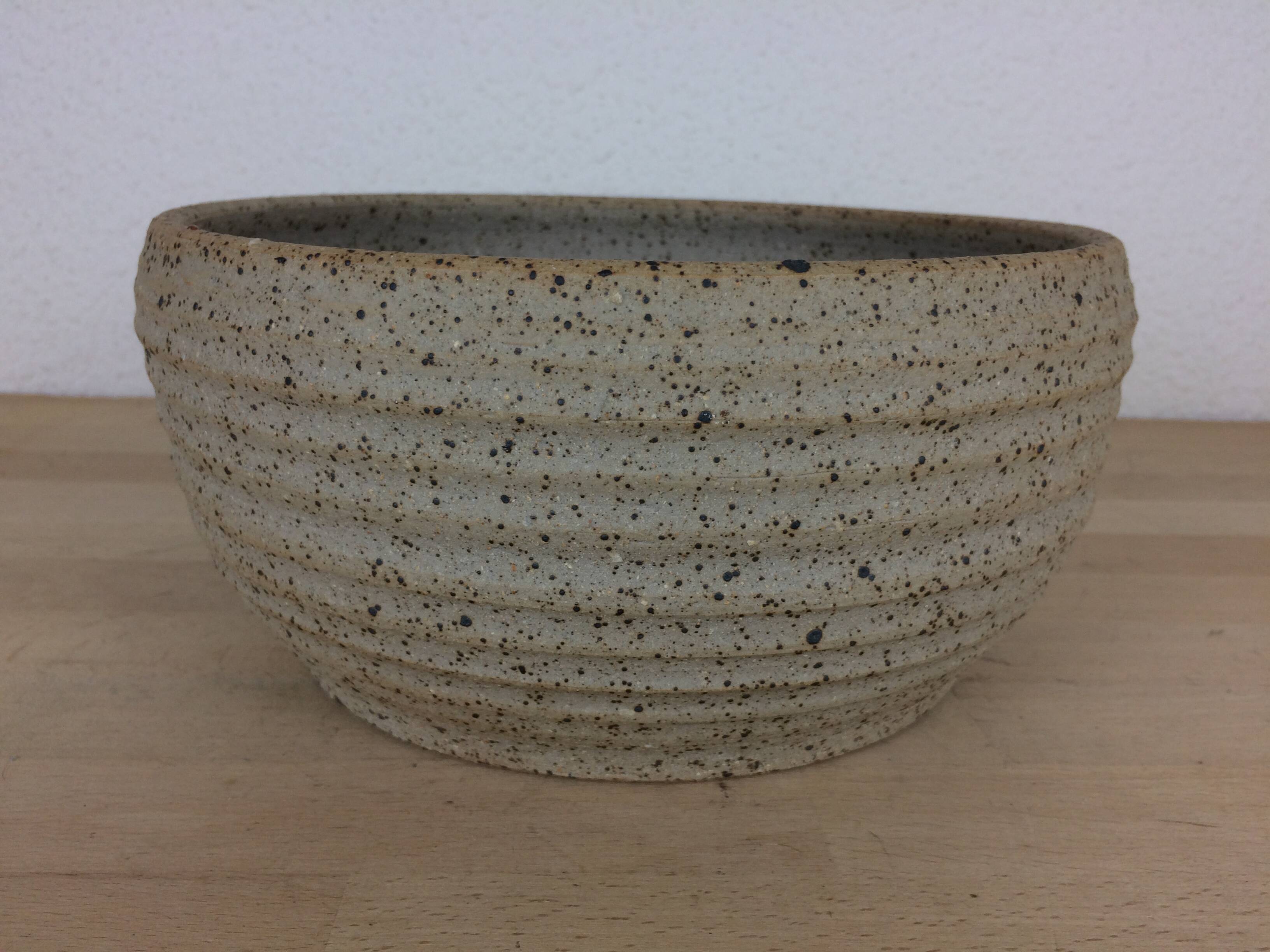 Scandinavian stoneware bowl Denmark 25 cm