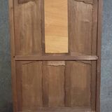 Large coat rack in Louis XV style, made of walnut and elm burl.