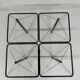 Vintage Italian architectural design coffee table from the 1970s