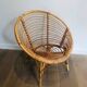 Paire de fauteuils en rotin