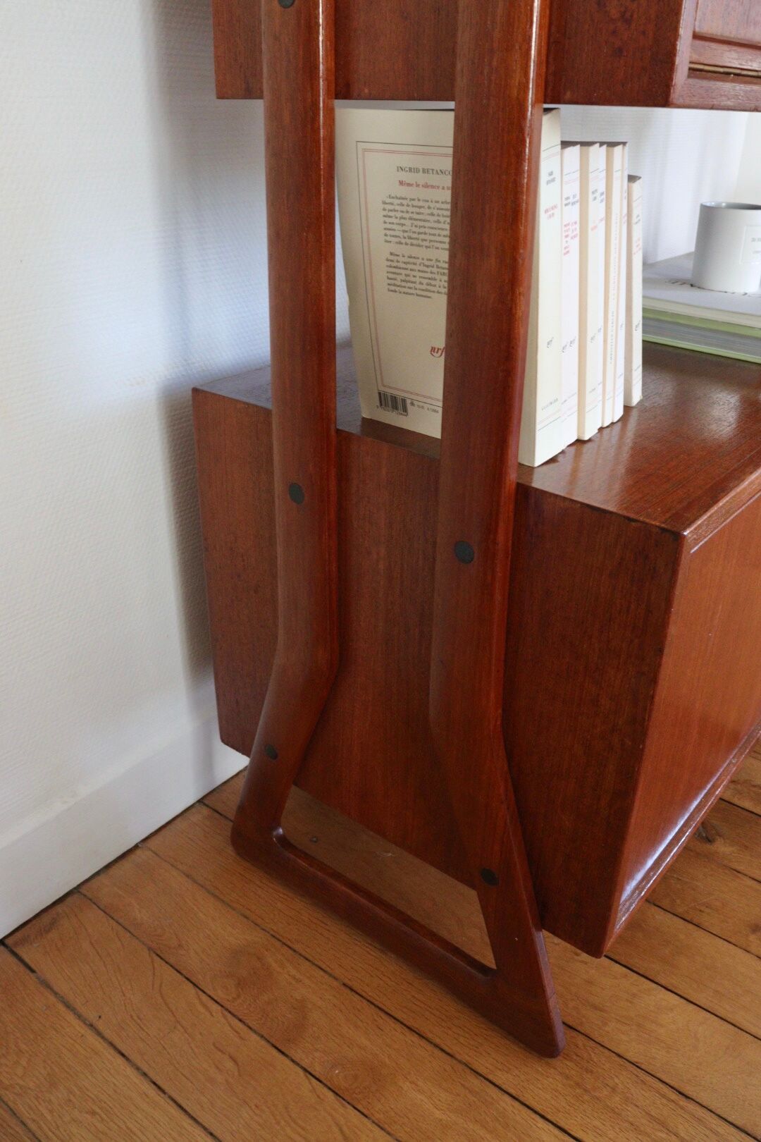 Vintage teak bookcase