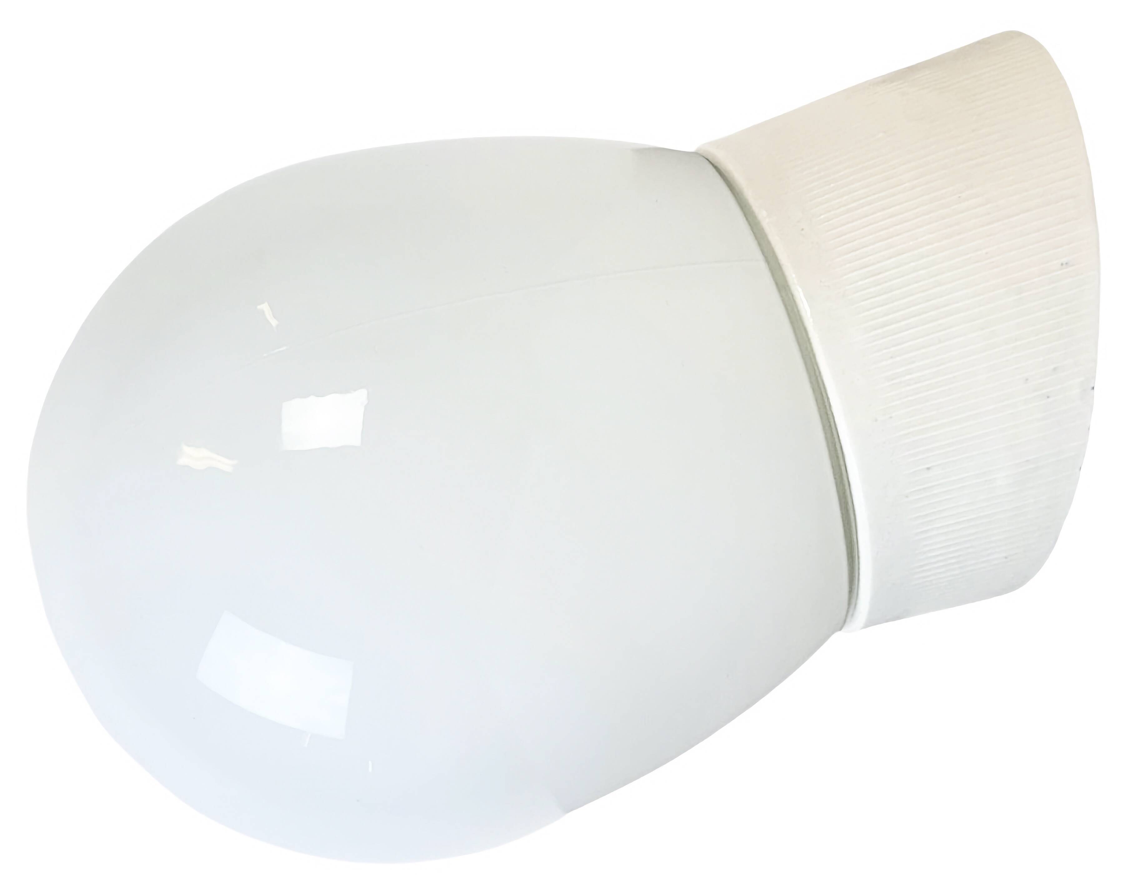 Vintage White Porcelain Wall Light, 1970s