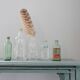 Collection de 7 Bouteilles anciennes en verre