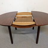 Danish rosewood dining table from the 60s/70s