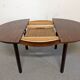 Danish rosewood dining table from the 60s/70s