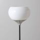 Italian trumpet floor lamp in chrome, 1970s