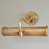Vintage 80s brass picture light Ikea