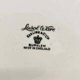 6 vintage flat plates, Keeling & Co Losol Ware Burslem.