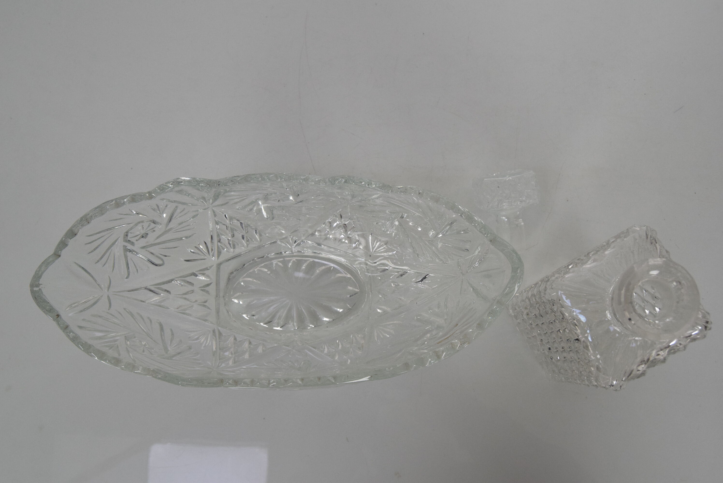 Mid-century set of bowl and carafa,1960's.