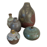 Set of 50s ceramic vases