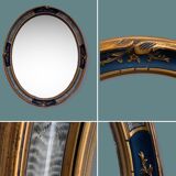 Old art deco mirror 1920 50x60cm