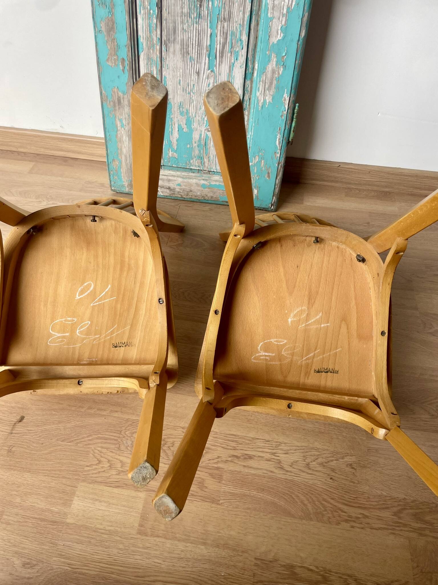 Chaises Baumann