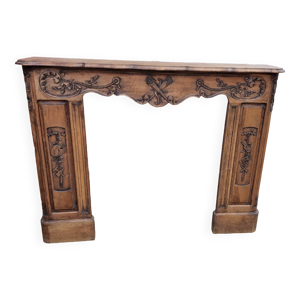 Cheminée bois 19eme