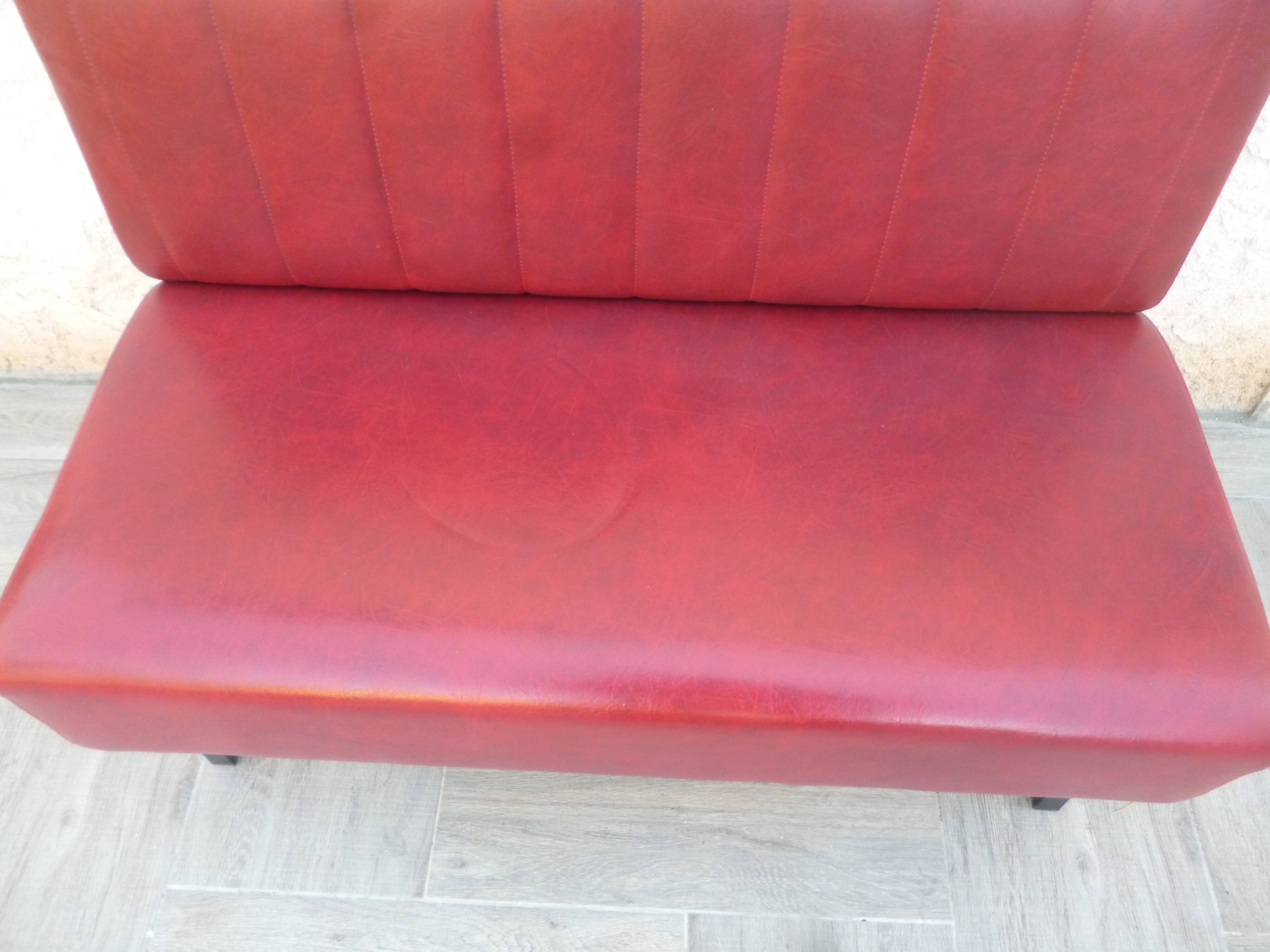 Vintage bistro bench
