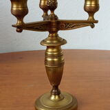 Brass chandelier