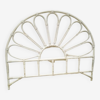 Rattan headboard