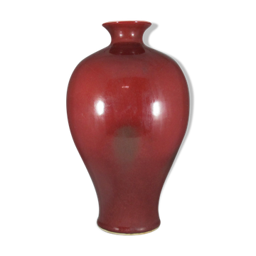 Large Chinese oxblood red vase China