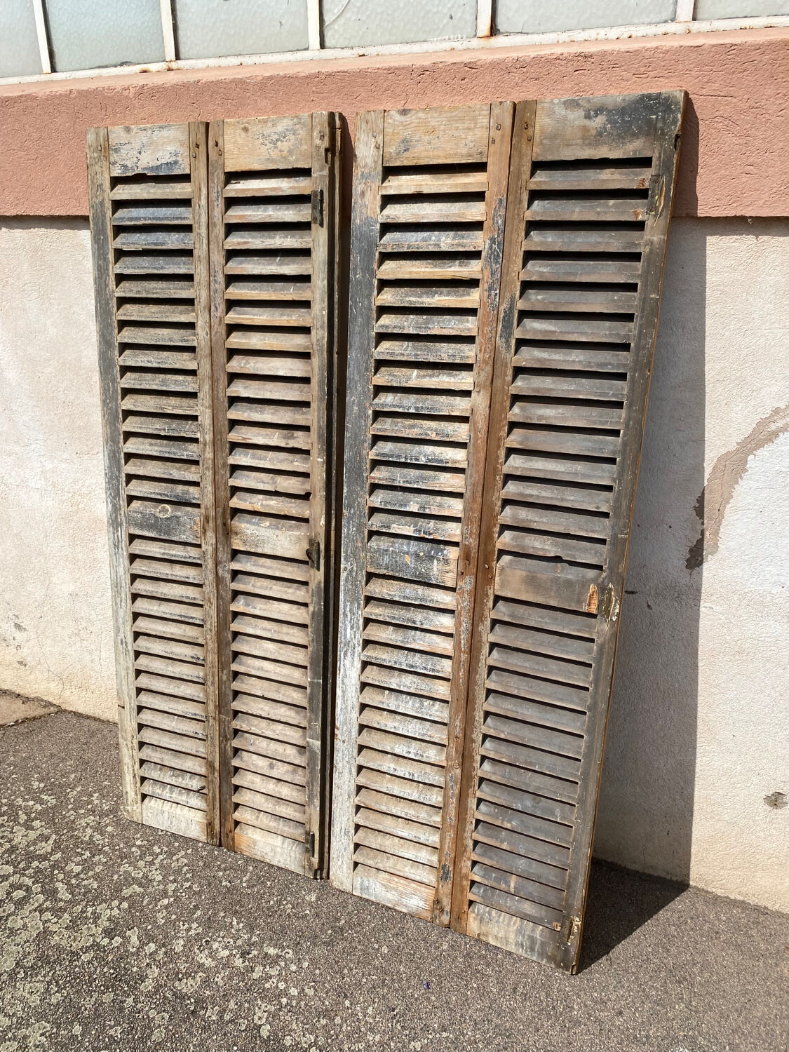 All wood shutters