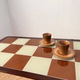 Checkerboard coffee table