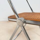 Ensemble de 5 chaises « Plia » par Giancarlo Piretti pour Castelli