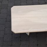 Table basse travertin.