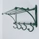 Vintage coat rack / hat stand in cast iron, 1930s Art Deco.