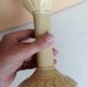 Ceramic candlestick Bordallo Pinheiro