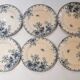 Assiettes Gien vintage
