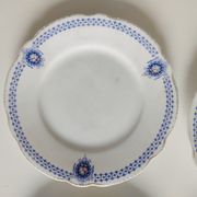Set of 7 Muller Selb dessert plates