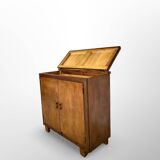 Buffet/crédence Art déco italien en noyer, années 1940