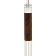 Scandinavian rosewood and metal floor lamp, Sweden, 1960