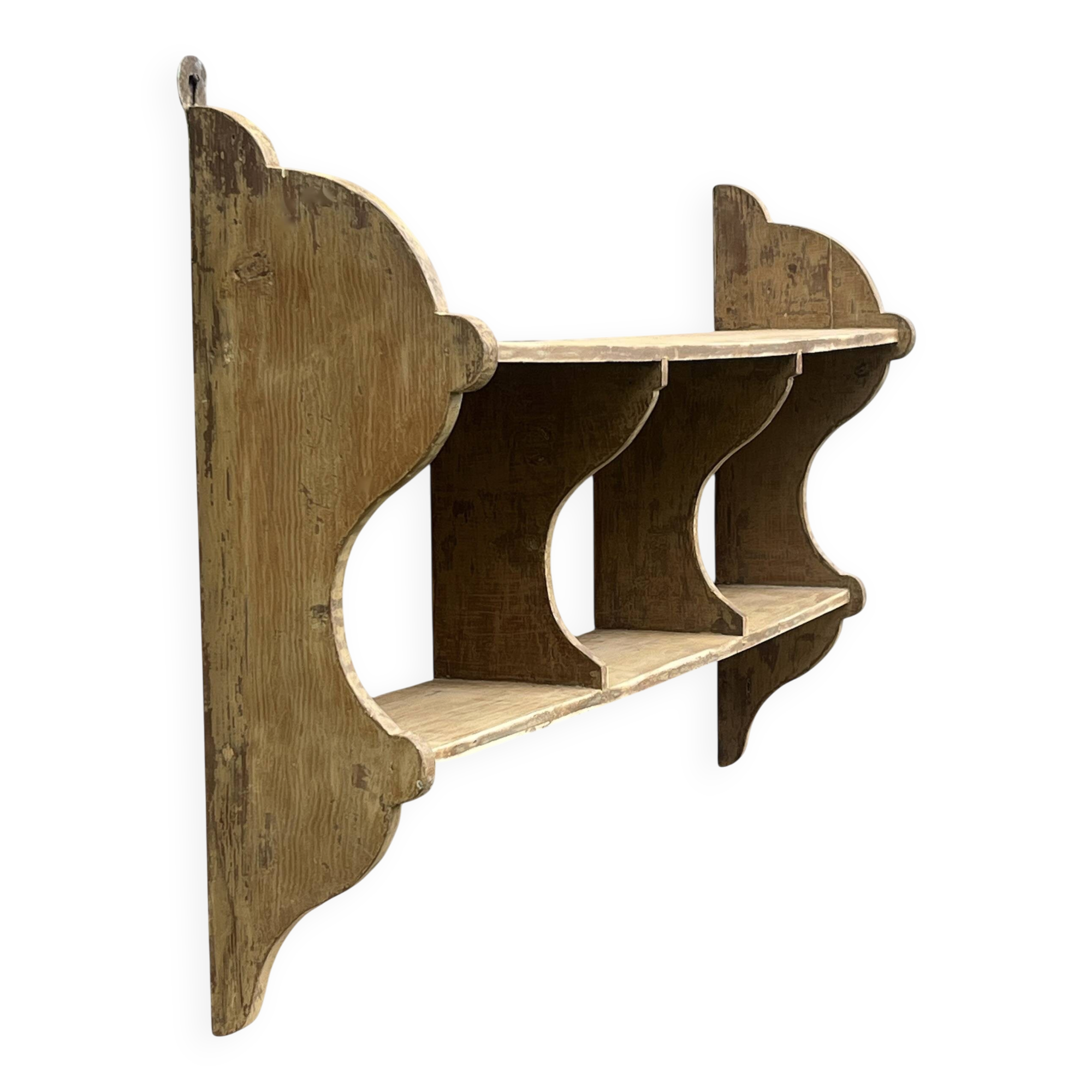 Large wall shelf, country style
