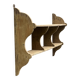 Large wall shelf, country style