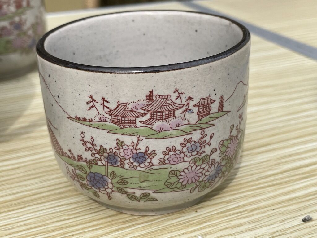 Japanese tea service