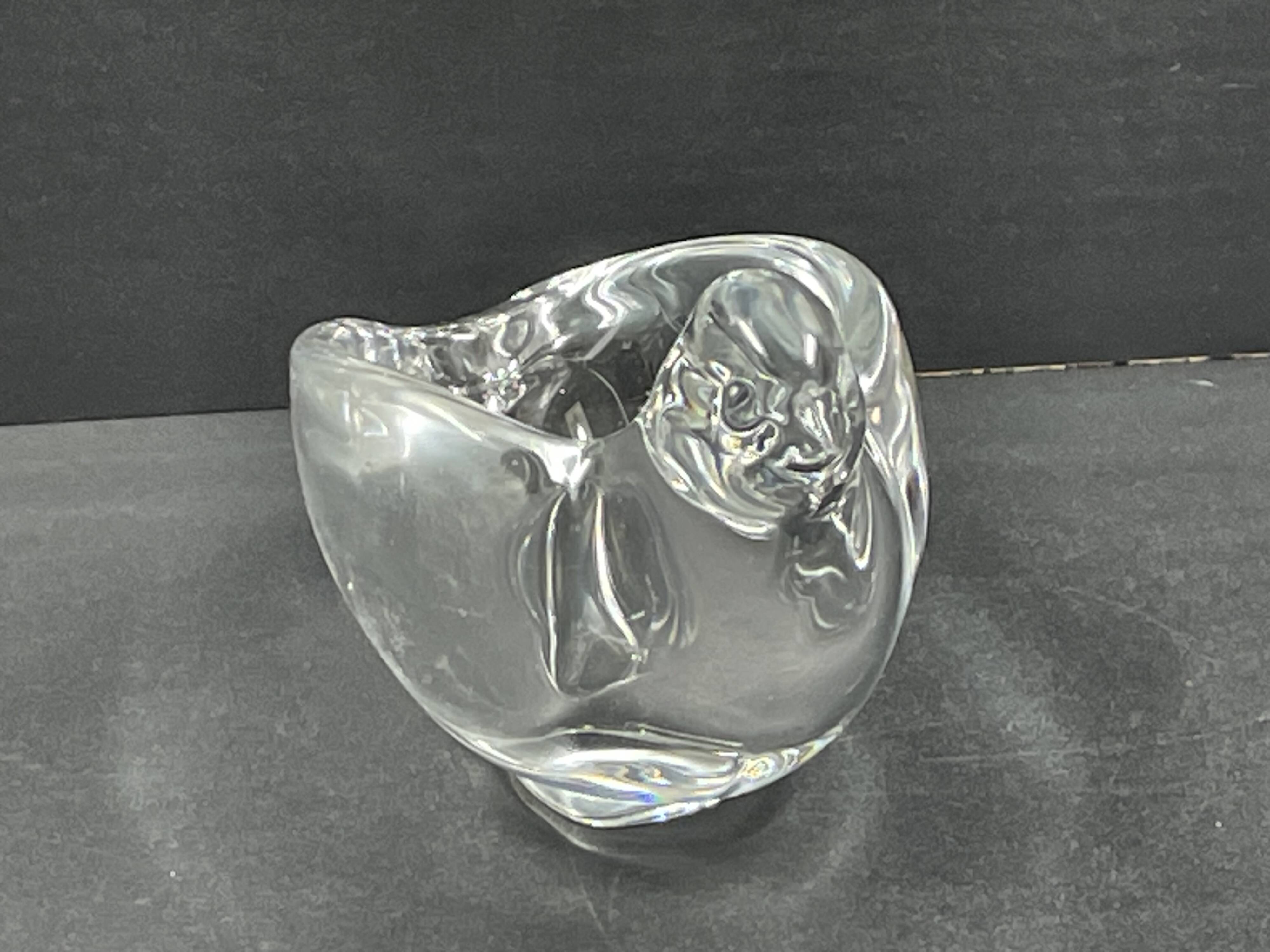 Crystal of Vannes tidy figurine bird