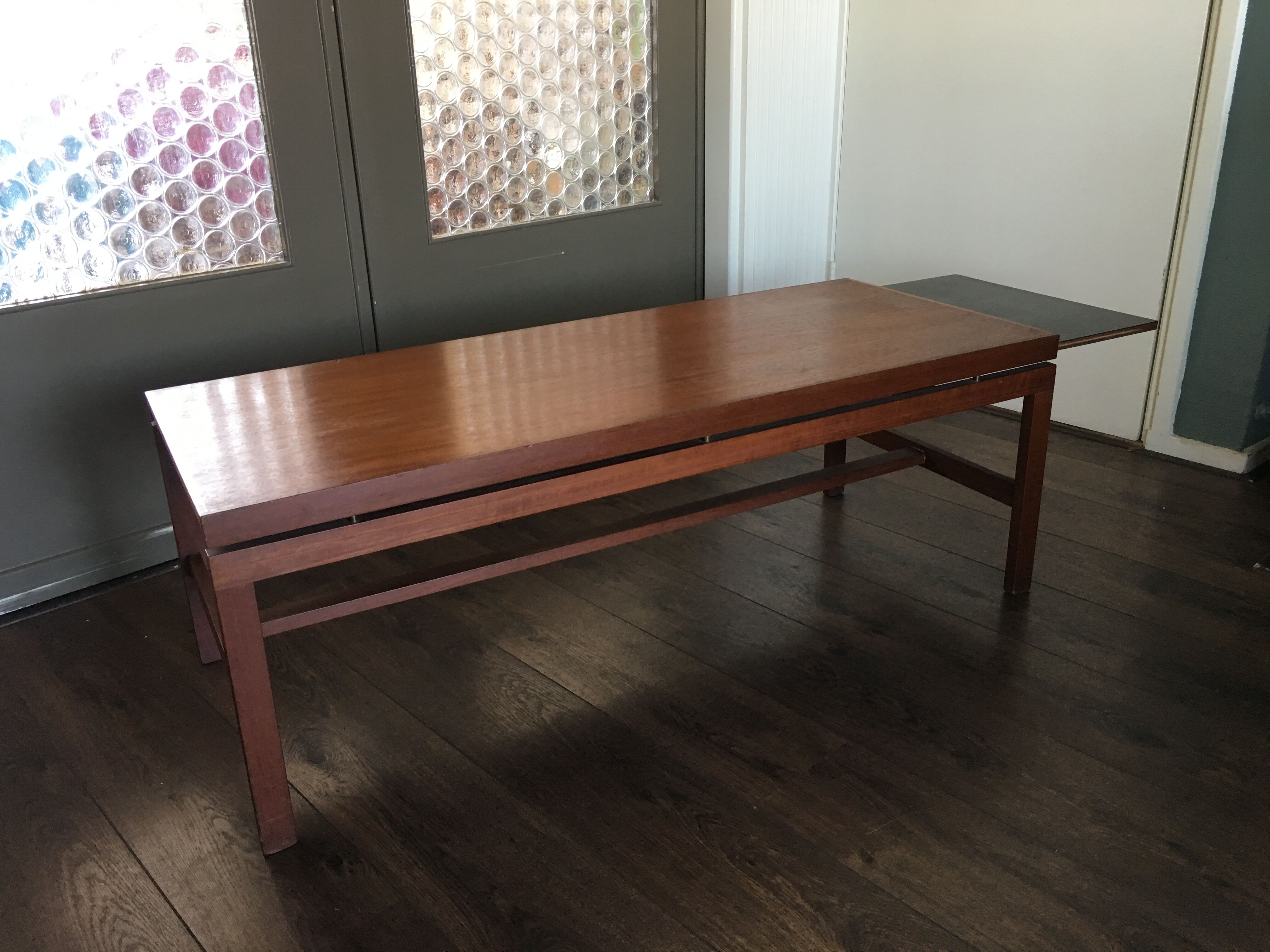 Table basse scandinave en teck