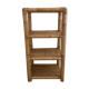 Étagère bambou clair vintage