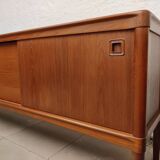 Enfilade danoise en teck par Bramin, années 60
