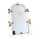 Wrought iron mirror