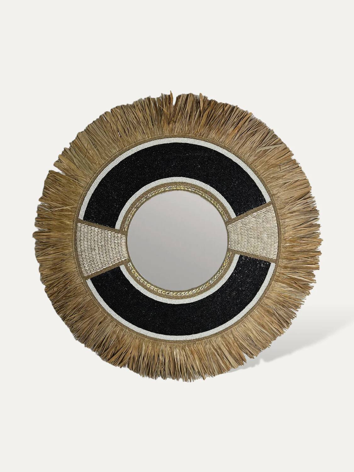 Bali handcrafted sun mirror