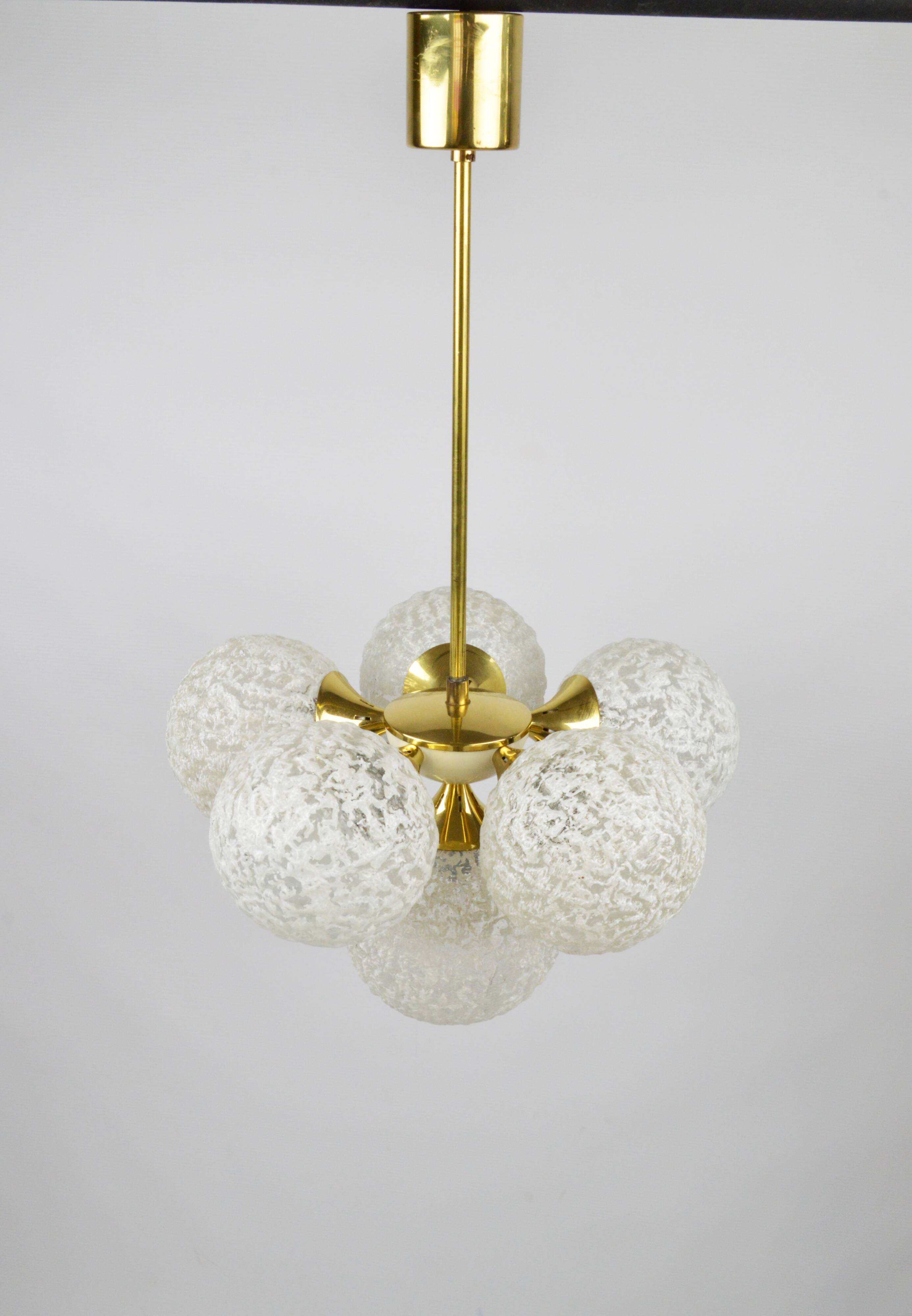 Lustre Spoutnik, années 1970
