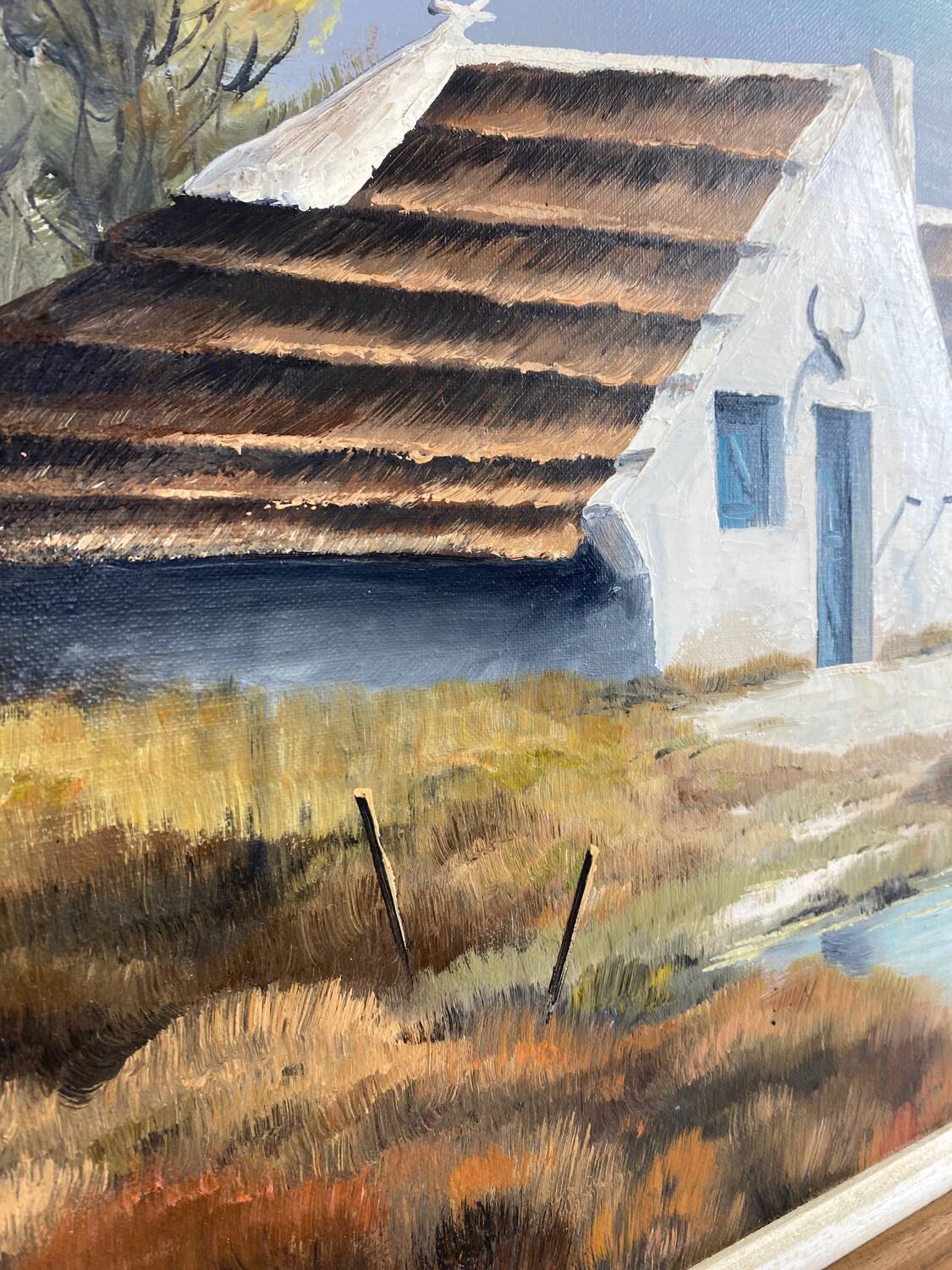 Keeper's huts by Jean Marignan