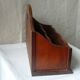 Vintage breton decor wooden mail holder